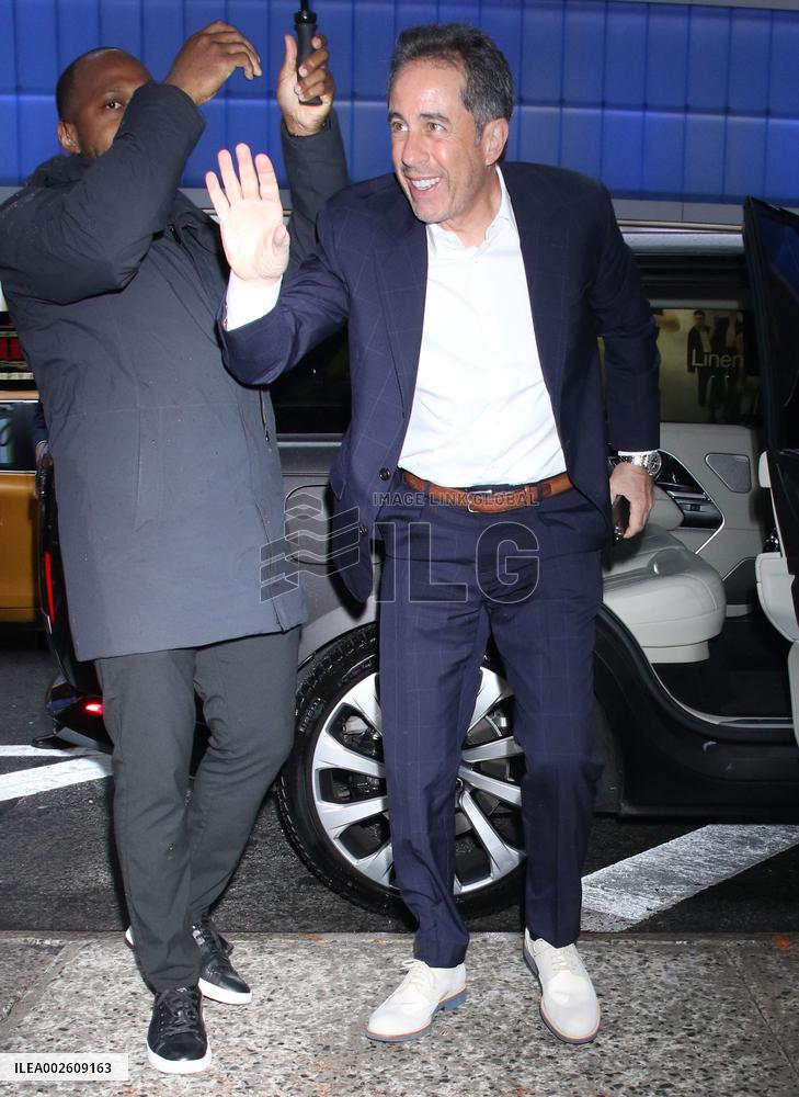 Jerry Seinfeld At Good Morning America - NYC