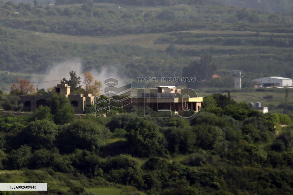 LEBANON-ISRAEL-BORDER-TENSIONS