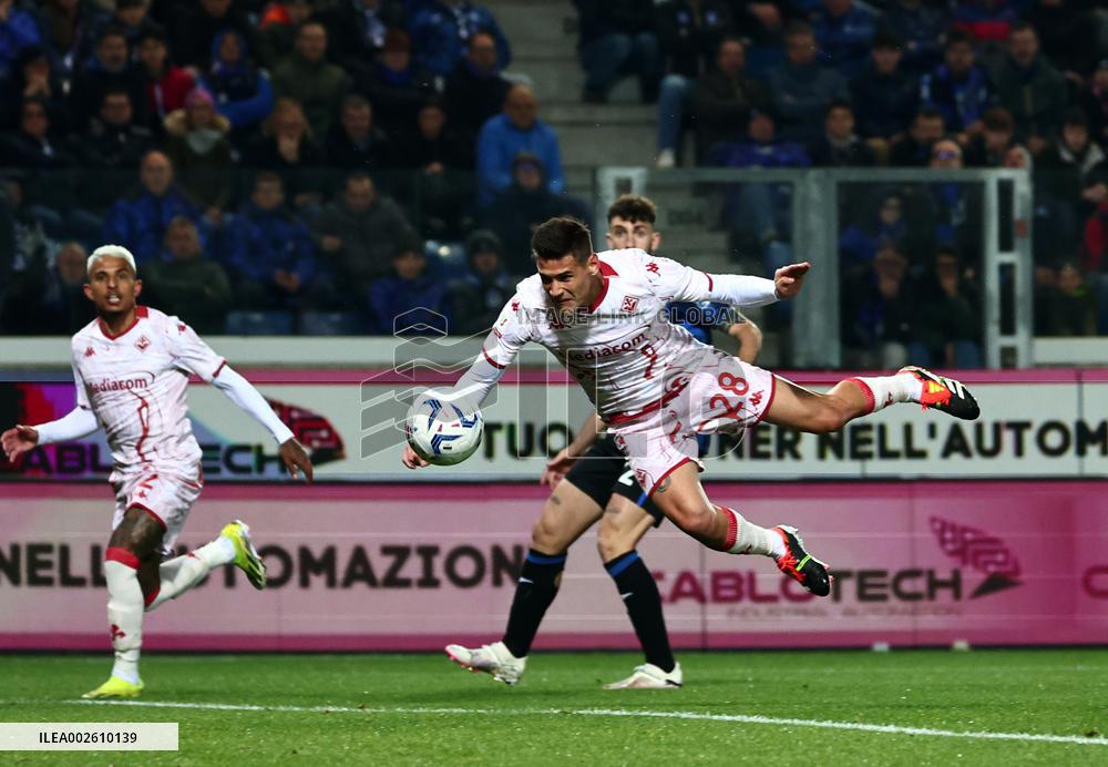 (SP)ITALY-BERGAMO-FOOTBALL-ITALIAN CUP-SEMIFINAL 2ND LEG-ATALANTA VS FIORENTINA