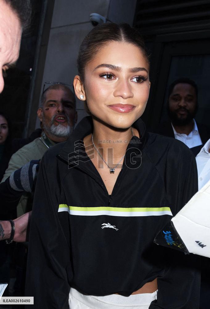 Zendaya Leaves Her Hotel - NYC