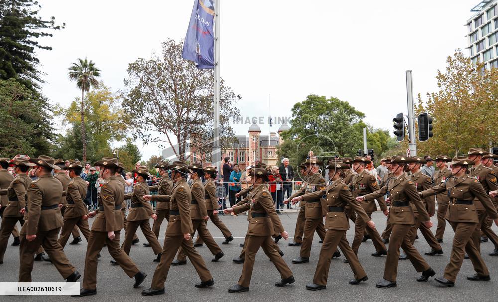 AUSTRALIA-PERTH-ANZAC DAY-PARADE