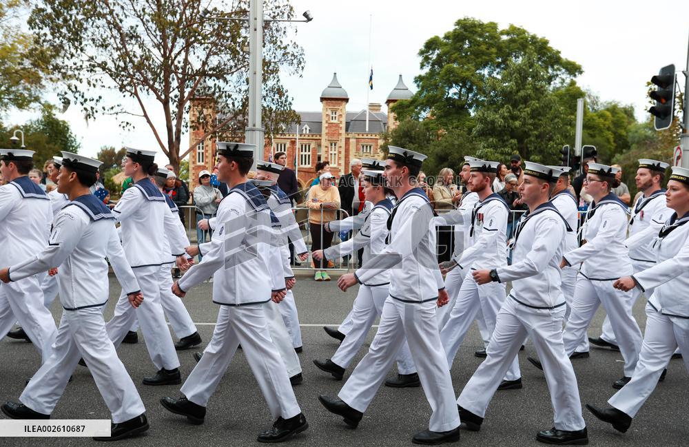 AUSTRALIA-PERTH-ANZAC DAY-PARADE