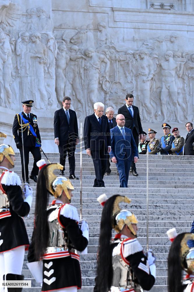 ITALY-ROME-LIBERATION DAY-CELEBRATION