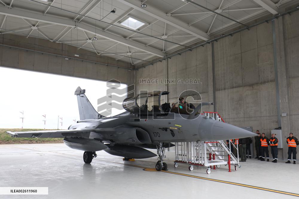 President of Croatia Zoran Milanovic Welcomes Rafale Aircraft - Croatia