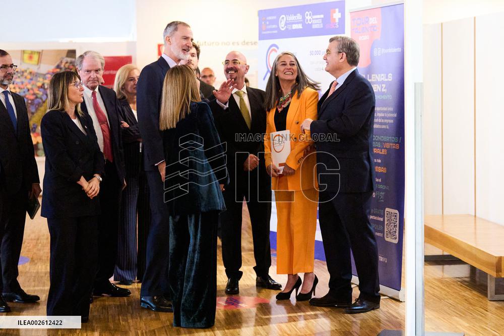 King Felipe VI Attends Princess of Girona 'Research 2024' Award - Spain