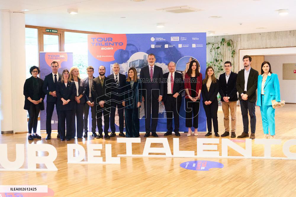 King Felipe VI Attends Princess of Girona 'Research 2024' Award - Spain