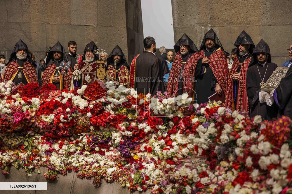 Genocide Remembrance Day - Yerevan