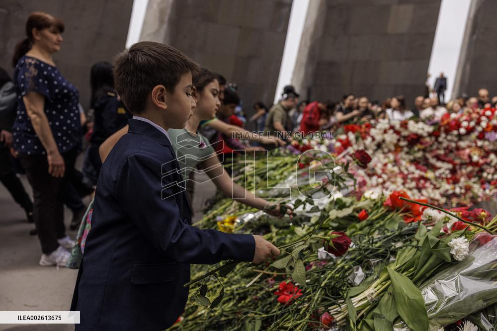 Genocide Remembrance Day - Yerevan