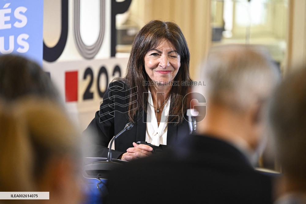 Paris 2024 Security Press Conference - Paris