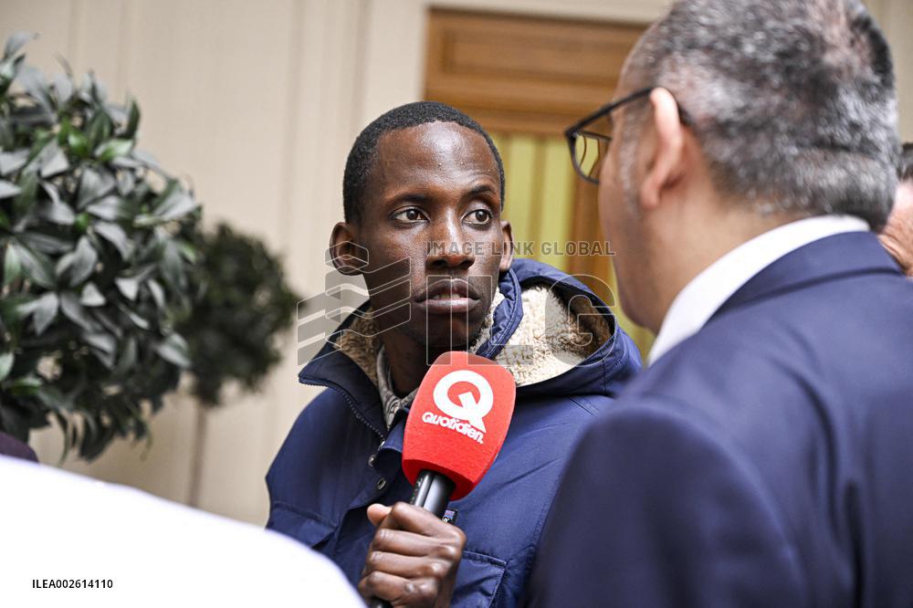 Paris 2024 Security Press Conference - Paris