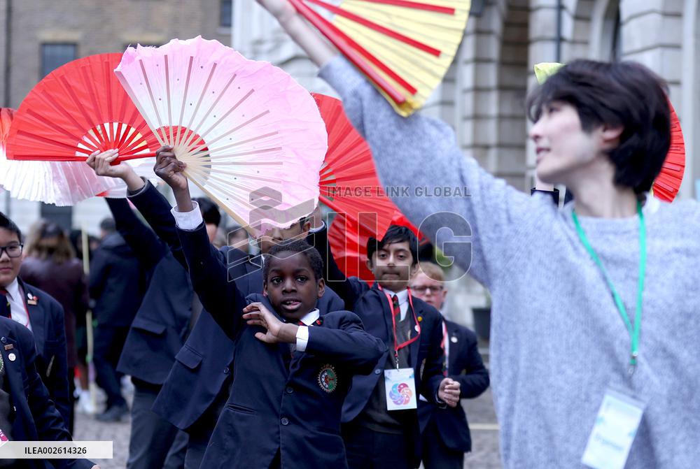 BRITAIN-LONDON-CHINESE LANGUAGE DAY-EVENT