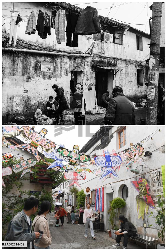 (ZhejiangPictorial)CHINA-ZHEJIANG-HUZHOU-XIAOXIJIE HISTORICAL AND CULTURAL BLOCK (CN)