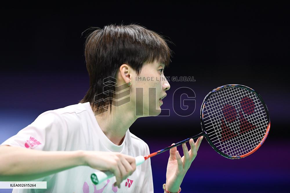 (SP)CHINA-CHENGDU-BADMINTON-THOMAS & UBER CUP-TEAM CHINA-TRAINNING(CN)