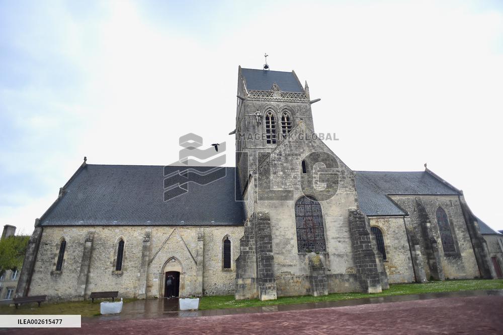 Illustration - Church Of Sainte-Mere-Eglise