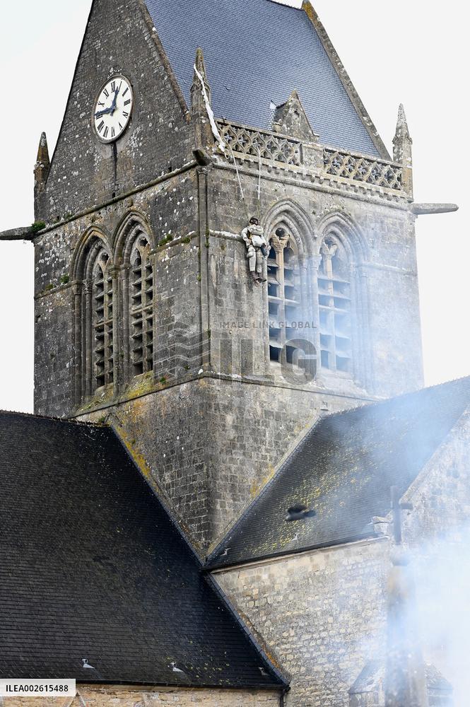 Illustration - Church Of Sainte-Mere-Eglise