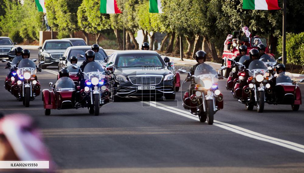 King Of Jordan Receives Emir Of Kuwait - Amman