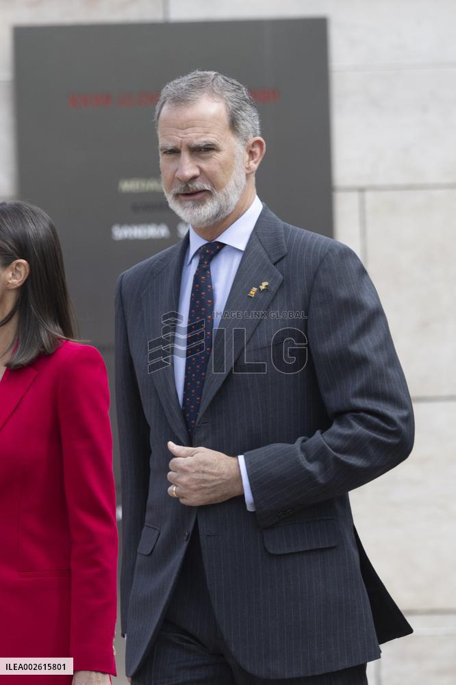 Royals At A Olympics Game Commemoration - Barcelona