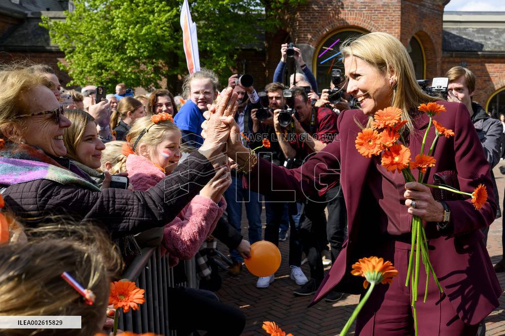 Queen Maxima Visits Schoenenkwartier Museum - Netherlands