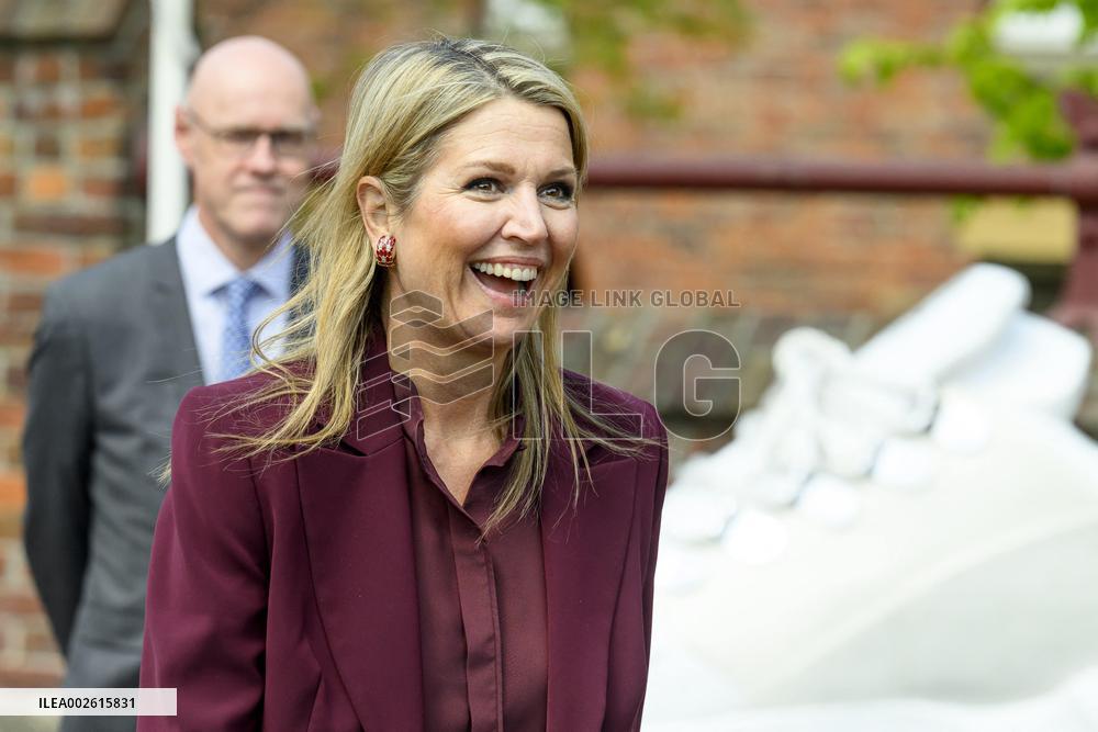 Queen Maxima Visits Schoenenkwartier Museum - Netherlands