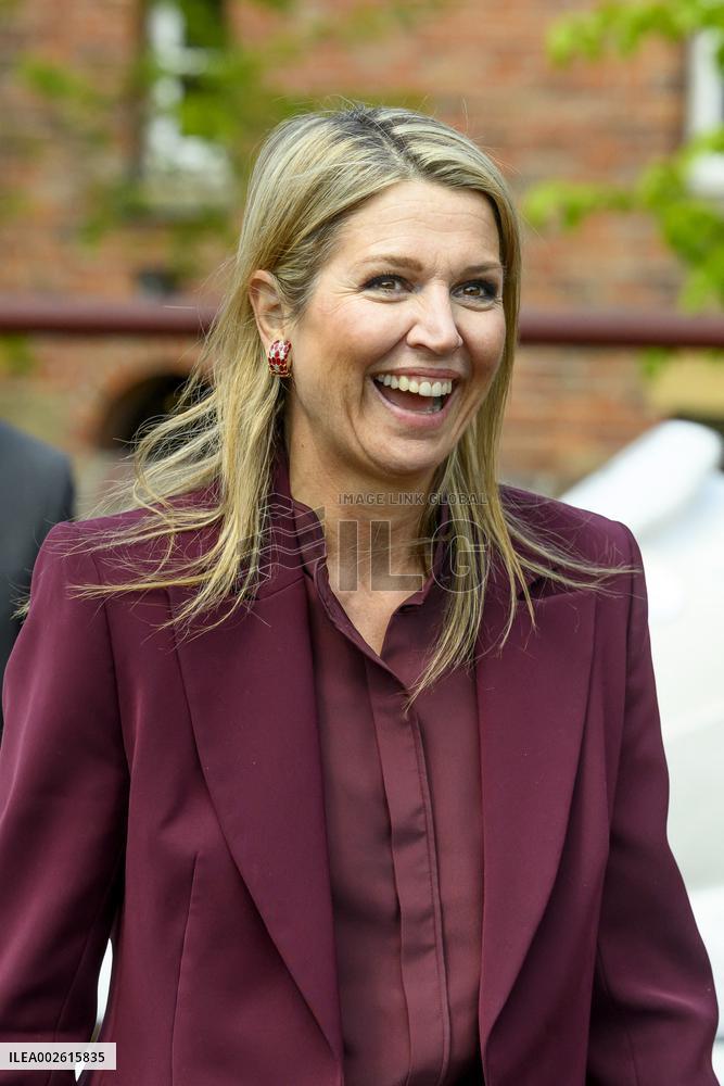 Queen Maxima Visits Schoenenkwartier Museum - Netherlands