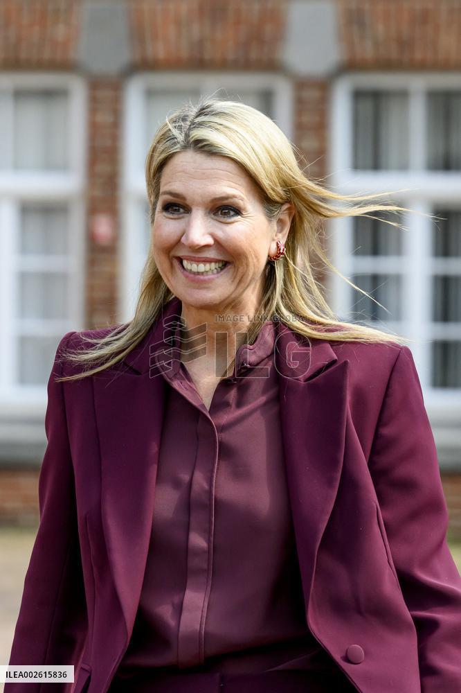 Queen Maxima Visits Schoenenkwartier Museum - Netherlands