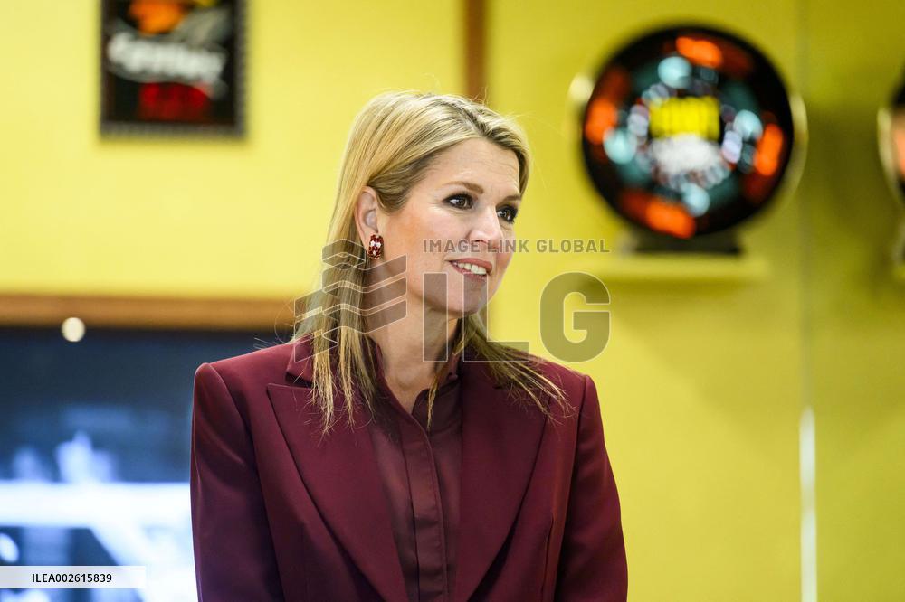 Queen Maxima Visits Schoenenkwartier Museum - Netherlands