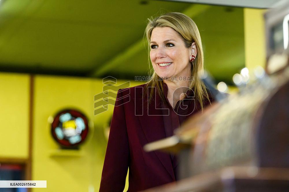 Queen Maxima Visits Schoenenkwartier Museum - Netherlands