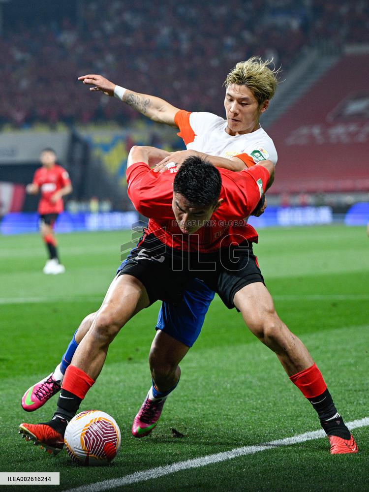 (SP)CHINA-CHENGDU-FOOTBALL-CSL-SHANDONG VS CHENGDU (CN)