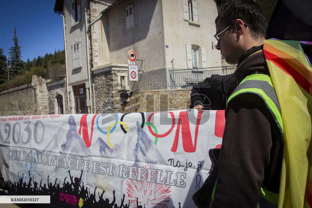 IOC Delegation Visits Future Olympic Infrastructures - France