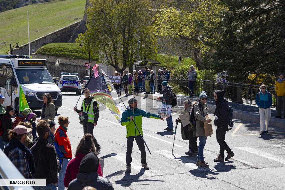 IOC Delegation Visits Future Olympic Infrastructures - France