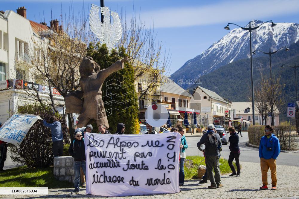 IOC Delegation Visits Future Olympic Infrastructures - France