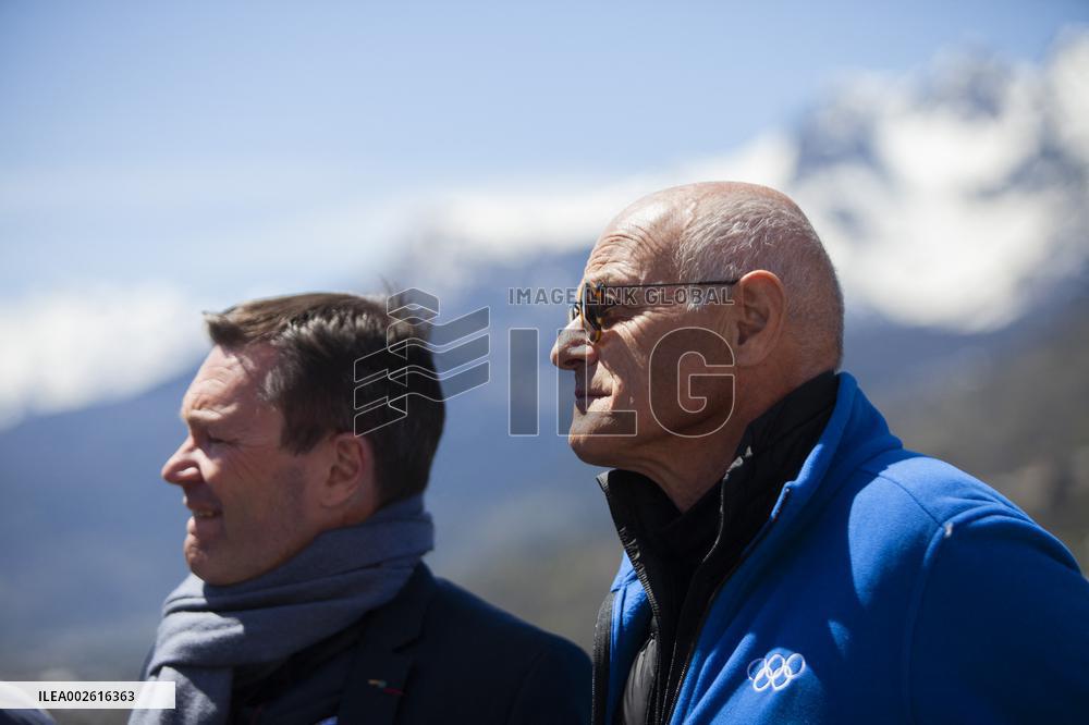 IOC Delegation Visits Future Olympic Infrastructures - France