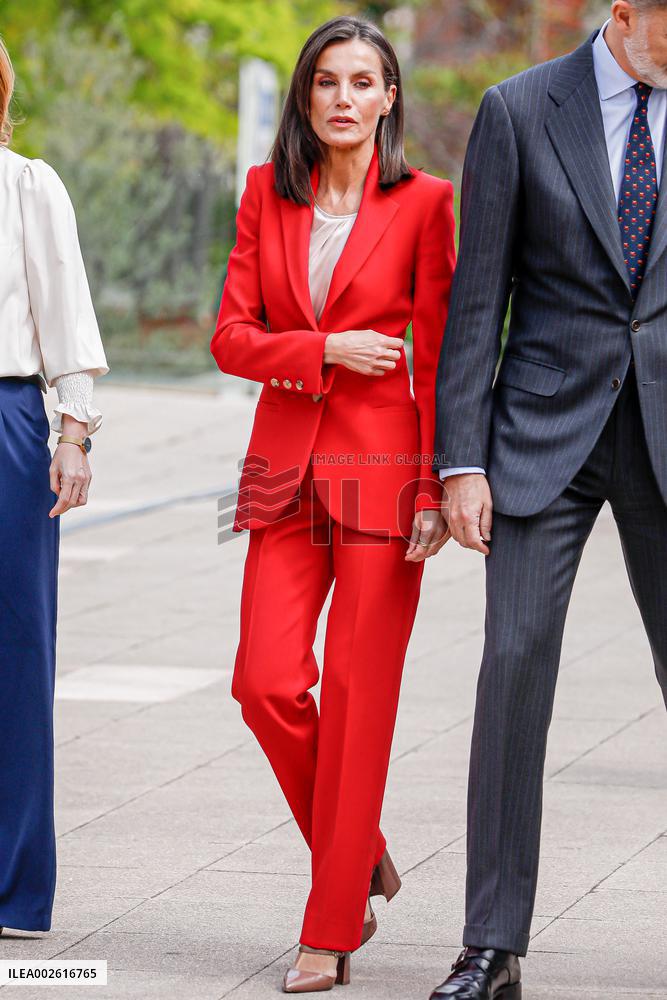 Spanish Royal Couple At Anniversary Of Barcelona Olympics Games - Madrid