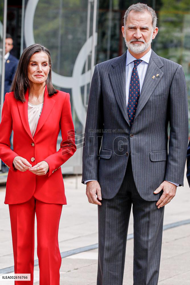 Spanish Royal Couple At Anniversary Of Barcelona Olympics Games - Madrid