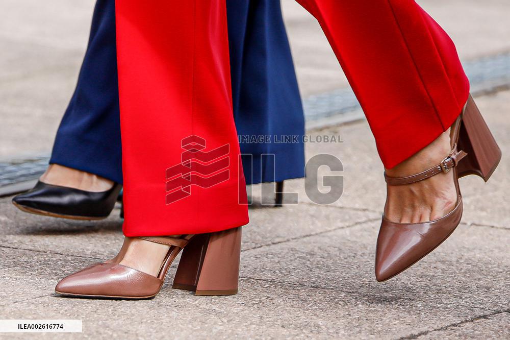 Spanish Royal Couple At Anniversary Of Barcelona Olympics Games - Madrid