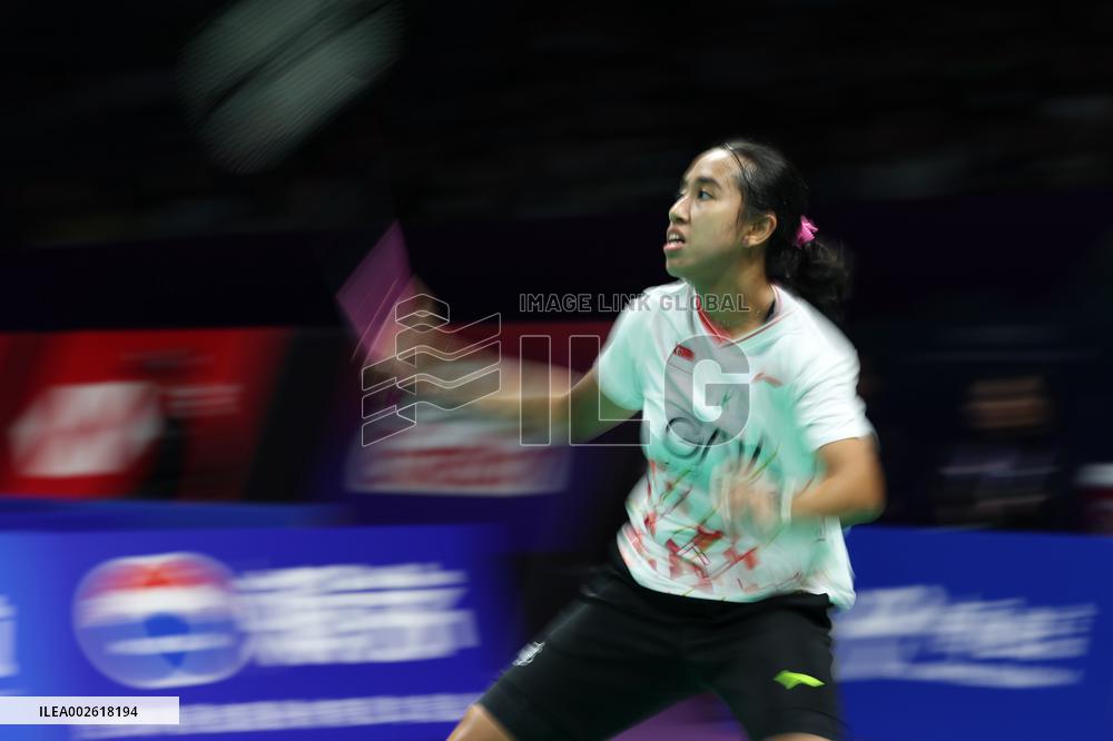 (SP)CHINA-CHENGDU-BADMINTON-UBER CUP-CHN VS SGP(CN)
