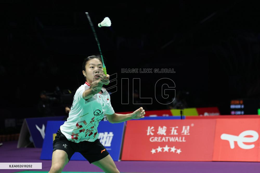 (SP)CHINA-CHENGDU-BADMINTON-UBER CUP-CHN VS SGP(CN)