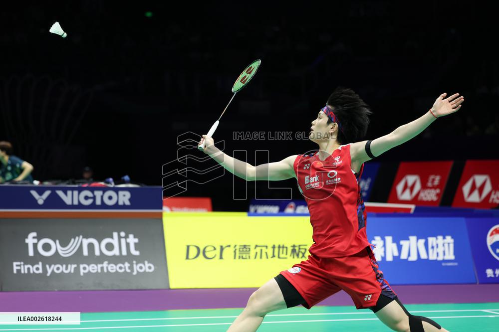 (SP)CHINA-CHENGDU-BADMINTON-UBER CUP-CHN VS SGP(CN)