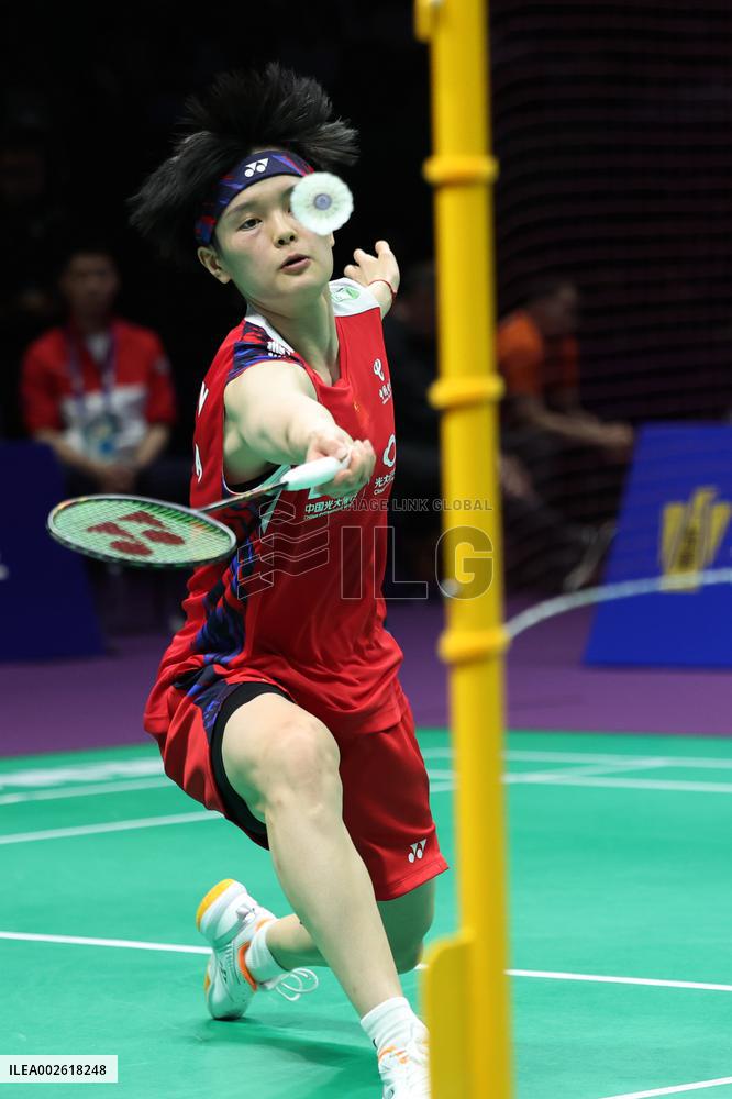(SP)CHINA-CHENGDU-BADMINTON-UBER CUP-CHN VS SGP(CN)