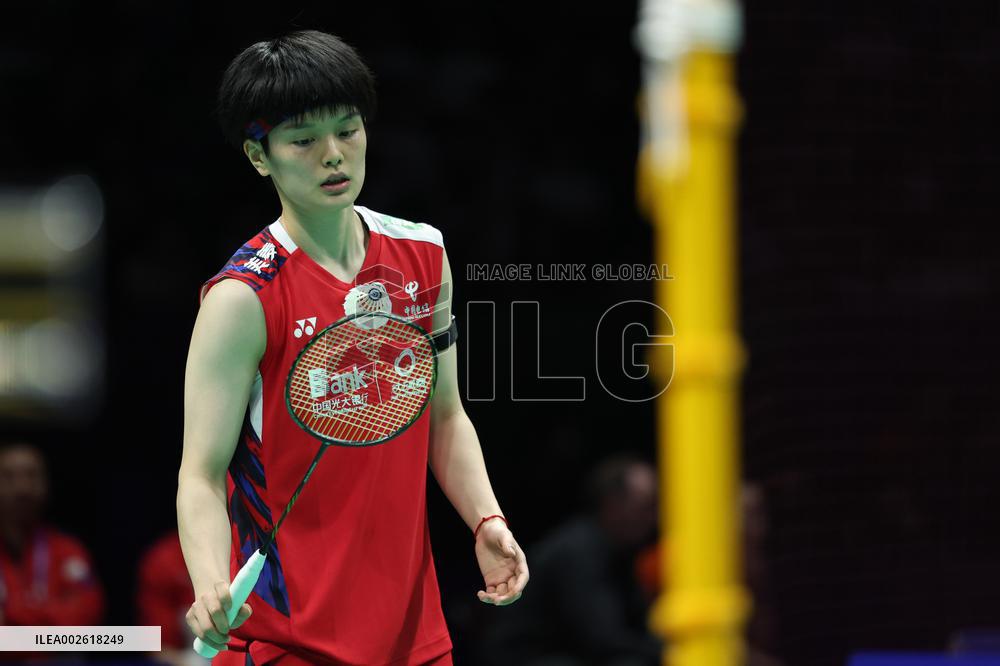 (SP)CHINA-CHENGDU-BADMINTON-UBER CUP-CHN VS SGP(CN)