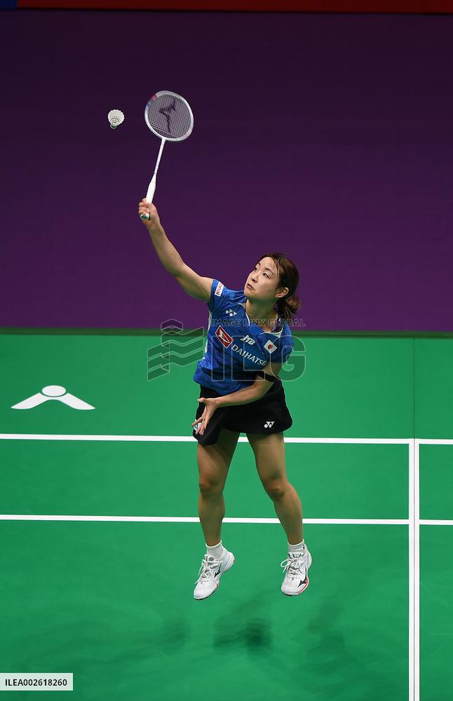 (SP)CHINA-CHENGDU-BADMINTON-UBER CUP-JPN VS UGA(CN)