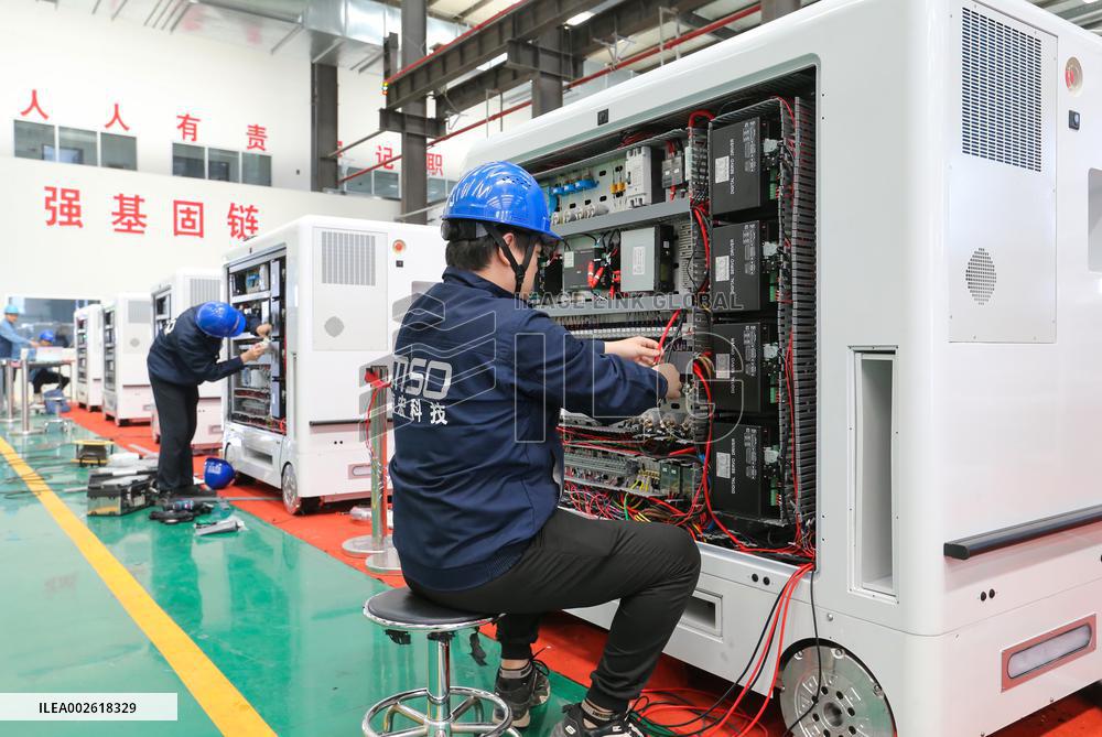 Mobile Charging Robot in Lianyungang