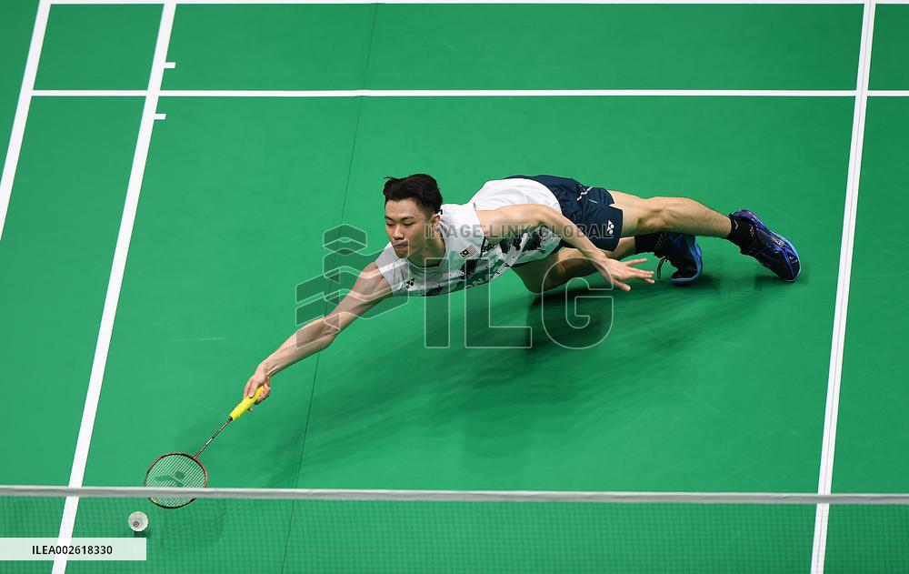 (SP)CHINA-CHENGDU-BADMINTON-THOMAS CUP-MAS VS HKG(CN)
