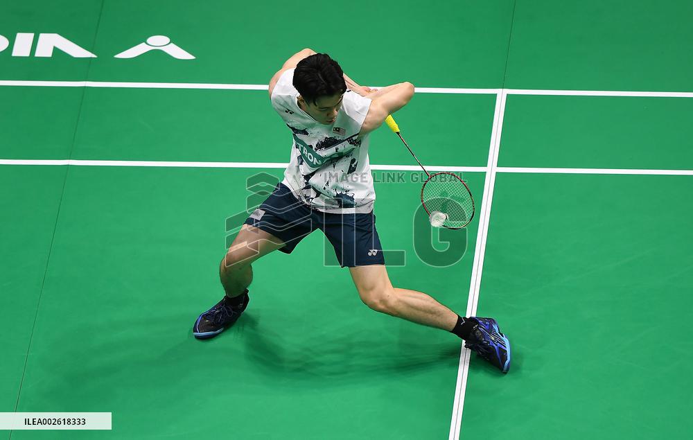 (SP)CHINA-CHENGDU-BADMINTON-THOMAS CUP-MAS VS HKG(CN)