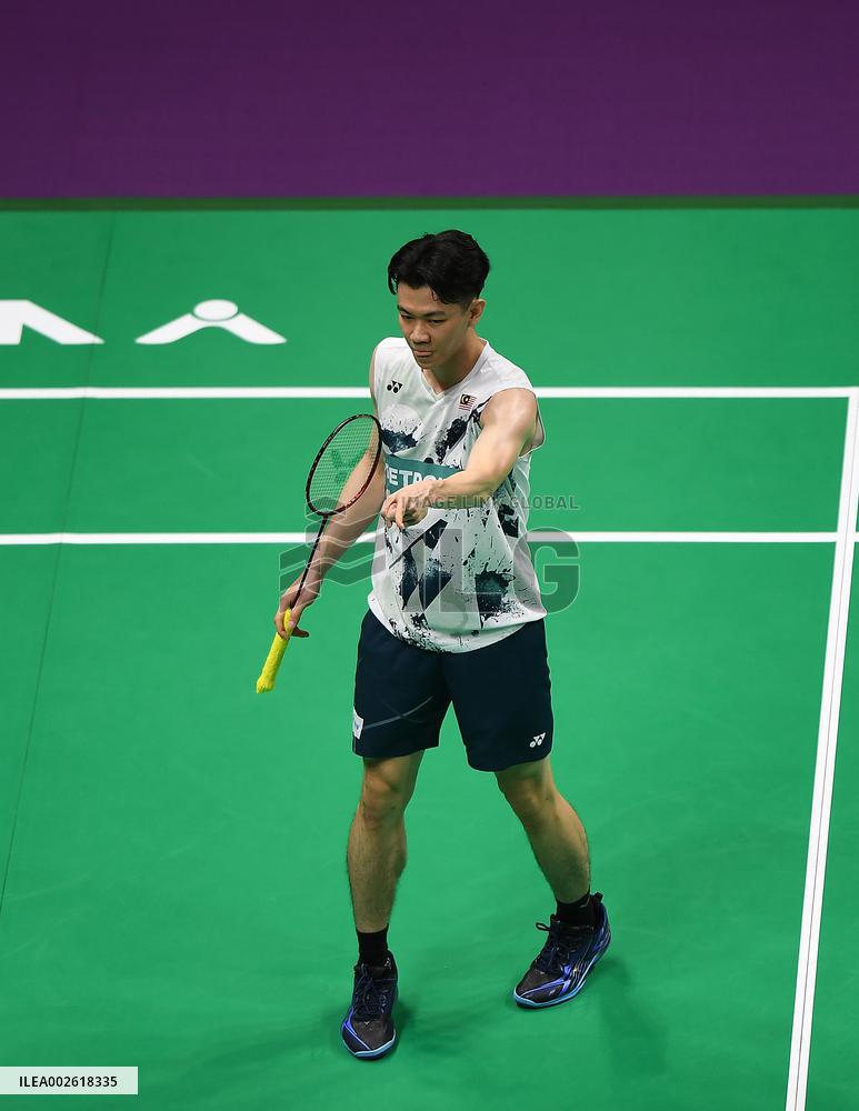 (SP)CHINA-CHENGDU-BADMINTON-THOMAS CUP-MAS VS HKG(CN)