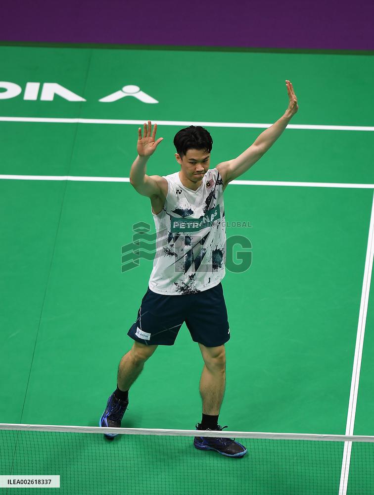 (SP)CHINA-CHENGDU-BADMINTON-THOMAS CUP-MAS VS HKG(CN)