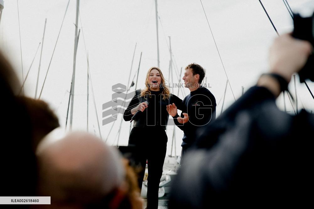 Inauguration New Credit Mutuel Class40 Before The Transat CIC - Lorient
