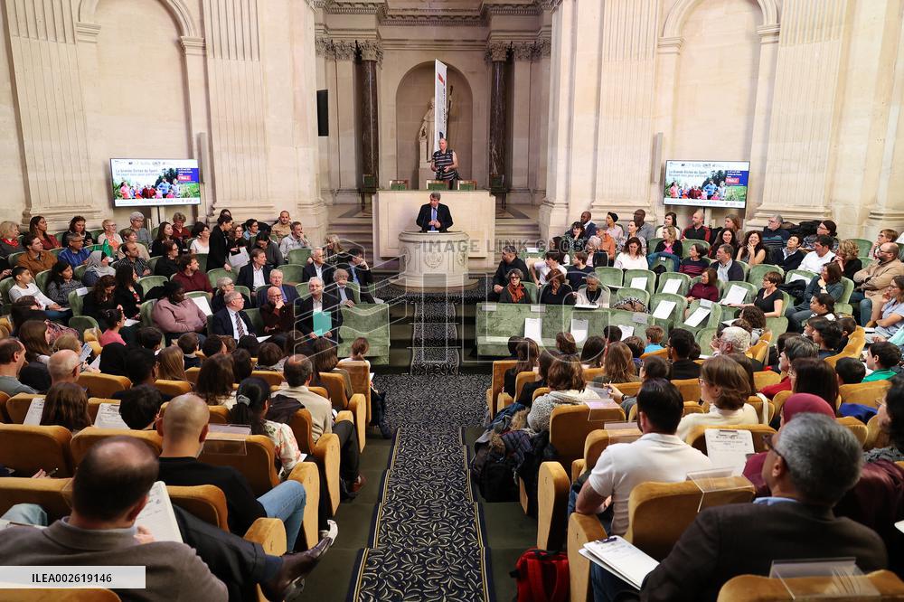 Grande Dictee du Sport at Dome of the Institut de France