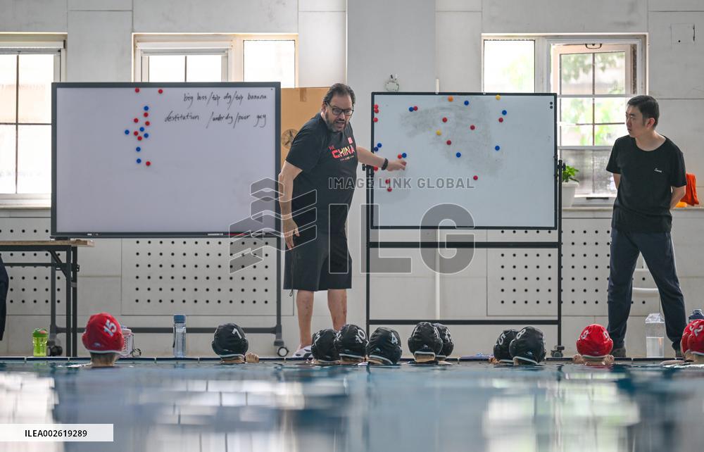 (SP)CHINA-TIANJIN-WATER POLO-GREEK COACH(CN)
