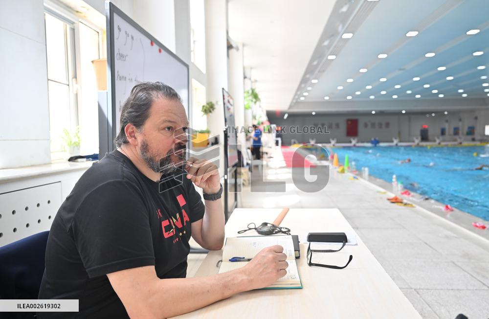 (SP)CHINA-TIANJIN-WATER POLO-GREEK COACH(CN)